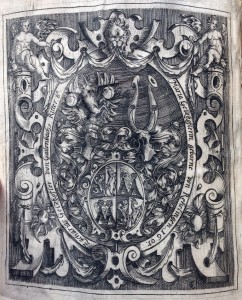 Bookplate of Zacharias Geizkofler von Gailenbach