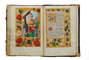 Exquisite design: Pages from the Rothschild Prayer Book.