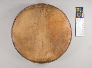 Drum before treatment, top view