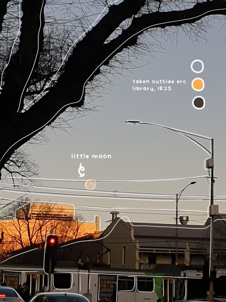 annotated photo of grattan street