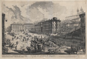 View of the Piazza di Spagna (Veduta di Piazza di Spagna)