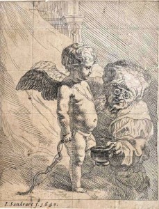 'Cupid Pissing' (1640); etching