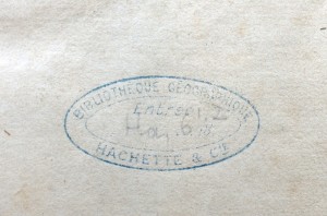 Stamp of Hachette and Co.