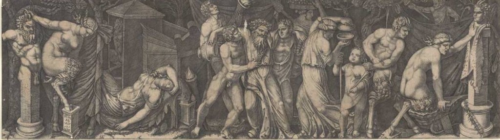 Bacchanal (1510-27); Baillieu Library Print Collection, the University of Melbourne. Gift of Dr. J. Orde Poynton 1959.
