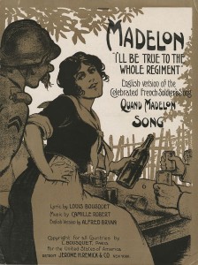 Cover of "Madelon" (Detroit: Jerome H. Remick, 1918)