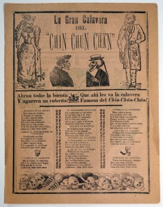 José Guadalupe Posada, La Gran Calavera de Chin Chun Chan, (c. 1910)