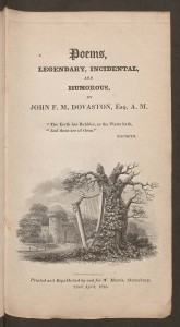 Dovaston - title page