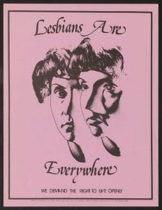 'Lesbians are everywhere' by the Australian Union of Students