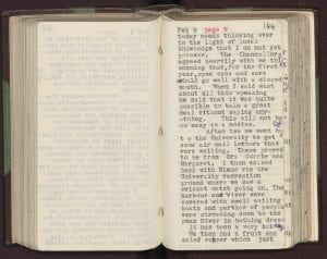 Raymond Priestley’s Australian diary, 9 February 1935