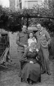 Ray, Dorothy, Vic, and Rosie. London 1919