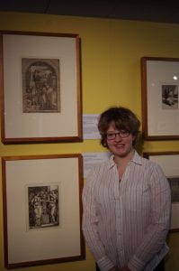 Erin Holder visits Horizon lines exhibition.