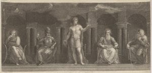  Francesco Bartolozzi after Thomas Stothard, Pandemonium (Paradise Lost), 1792, stipple, etching.